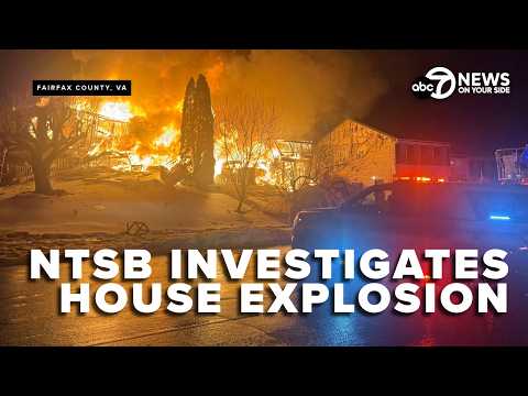 NTSB investigating Virginia house explosion blast
