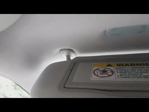 Mercedes Benz S-Class Sagging Sun Visor Easy Fix