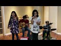 Family band performs Sarah Brightman's "Mysterious Days"