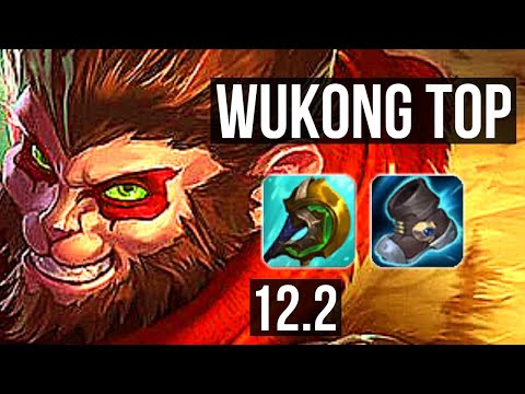 WUKONG vs GRAVES (TOP) | 6/0/2, 2.6M mastery, 700+ games, Dominating | NA Diamond | 12.2