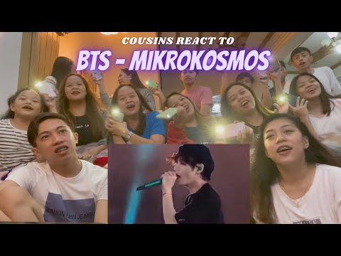 COUSINS REACT TO BTS - MIKROKOSMOS