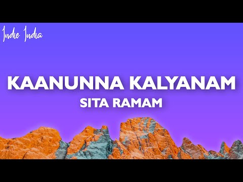 Kaanunna Kalyanam Lyrical Video - Sita Ramam (Telugu) | Dulquer | Mrunal | Vishal | Hanu Raghavapudi