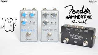 Video thumbnail for Fender Hammertone Delay vs Space Delay | Which digital delay pedal to get? | Shootout, Demo & Review by Pair of Pandas