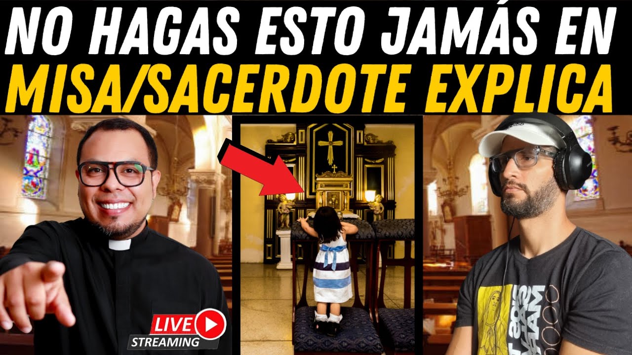 NO hagas esto JAMÁS en Misa 🤯😱/Sacerdote Explica
