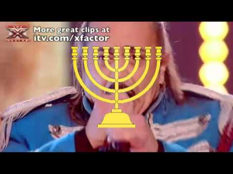 Wagner Sings Hey Jew - X Factor 2010