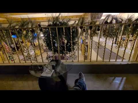 Americus Hotel, Allentown PA, Lobby During Christmas