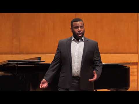 Sidney Outlaw, Baritone - "Rencontre," "Toujours," ... (Fauré) - Stony Brook University