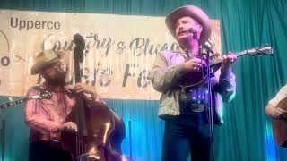 Music video thumbnail preview for “The Old Swinging Bridge” - The Po’ Ramblin’ Boys 2026 Upperco Bluegrass Festival by Rambling Boys