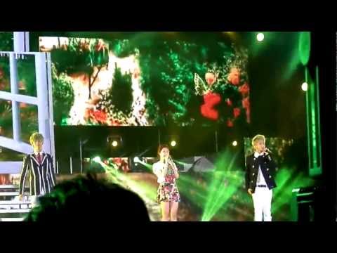 130116 GDA Secret and BAP Starlight Moonlight fancam