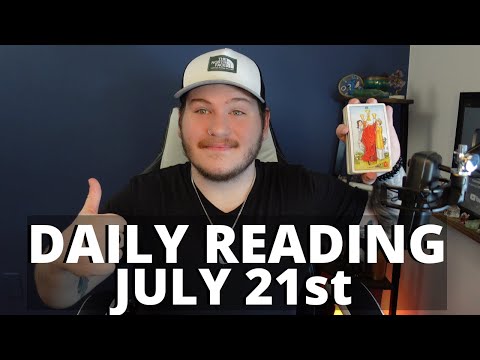 (All Signs) DAILY TAROT READING - JULY 21ST!🧿😎❤️🤙🏻