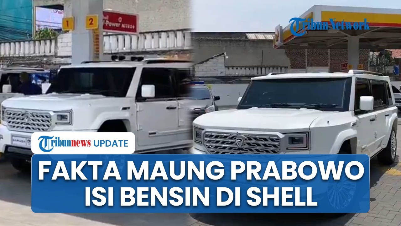 Viral Video Mobil Maung Prabowo Isi Bensin di Shell di Tengah Ramai ...