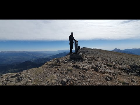 Border Collie Wallace Torreta del Cadí (2.562m) - Hike nº 100 "Oficial" 🐕❤️