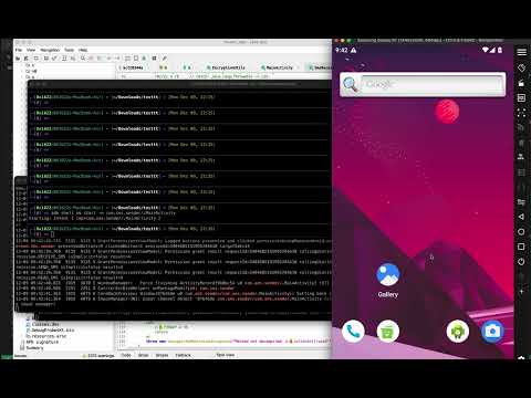 Tested on Andriod emulator
