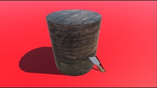 Wood Cutting and Painting Hyper Casual Game Template video preview