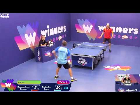 WINners CUP table 2  25.09  Zaporozhets Roman - Rudenko Ivan 19:30