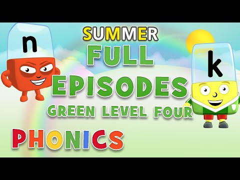 #サマーラーニング アルファブロック グリーンレベル４｜フルEPISODES 10-11｜読めるようになるために #ホームスクーリング (#SummerLearning Alphablocks - Green Level Four | FULL EPISODES 10-11 | Learn to Read #HomeSchooling)