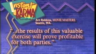 Instant Karma (1990) Video