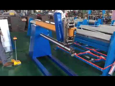 Round duct seam closing machine