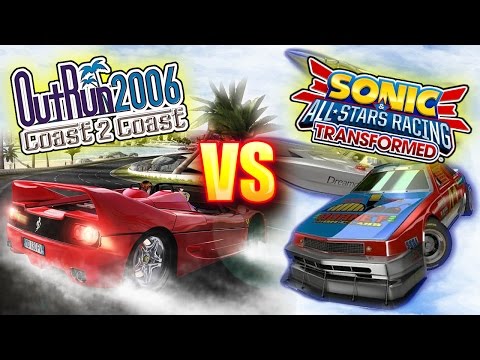 Outrun 2006 Vs Outrun Bay - Sonic & All Star Transformed (Redux)
