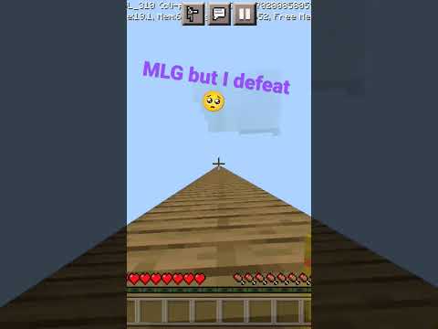 Games with Yash - Minecraft MLG WATER BUCKET TRICK #shorts