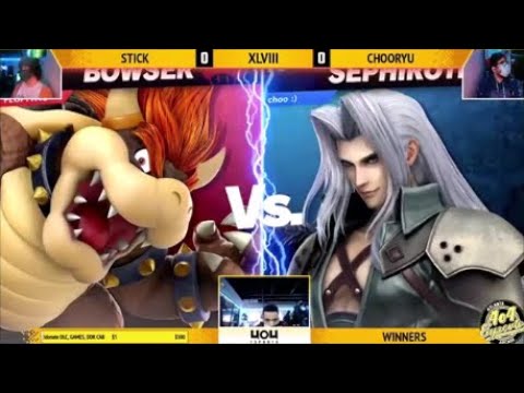 SSBU - 4o4 Ultimate Weekly XLVIII - VA| STiCK (Bowser) vs VILE| chooryu (Cloud, Sephiroth) - WR2