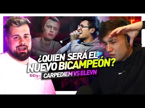 ¡EL MINUTO MÁS EMOTIVO! REACCIONANDO CON PAPO A CARPEDIEM VS ELEVN / RED BULL NACIONAL COLOMBIA 2020