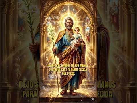 oración al gran patriarca san José de la montaña para la familia #sanjosedelamontaña  #jesus #maria