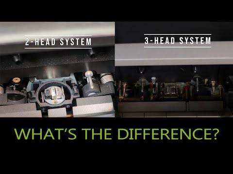 What is a 3-Head Cassette Player? | 2-Head vs 3-Head Tape Decks