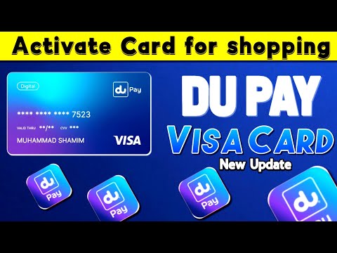 Du pay visa Card review and activation for Shopping / Du pay card Kaise use Karen ?