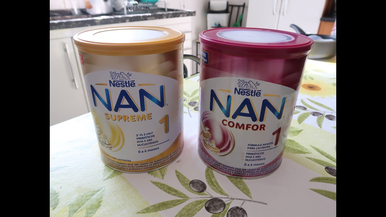 DIFERENÇA NAN COMFOR VS SUPREME 1 (0 A 6 MESES)|Dia após Dia Maternidade