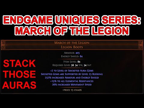 POE 3.16 - Endgame Uniques Series - March of the Legion - Path of Exile Scourge