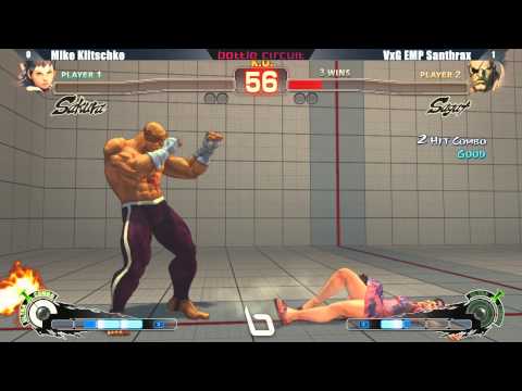 SSF4 AE2012 Mike Klitschko vs VxG EMP Santhrax - Next Level Battle Circuit #4 Tournament