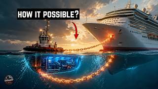 How Small Tugboats Move Massive Cruise Ships?