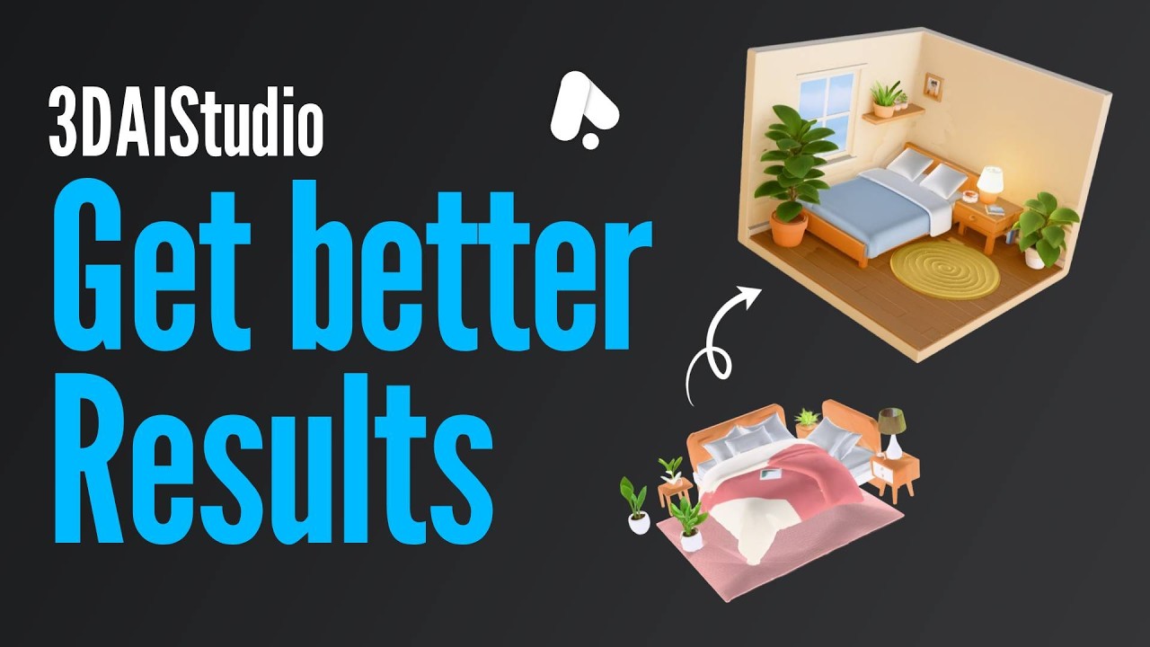 Get Way Better Results with 3D AI Studio - Quick Guide