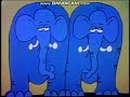 Classic Sesame Street Two Elephants Is A Between Mouse Squashed 1975