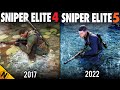 Sniper Elite 5 vs Sniper Elite 4 | Direct Comparison