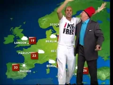 Jimmy Jump on Budapest in the TV2 studio