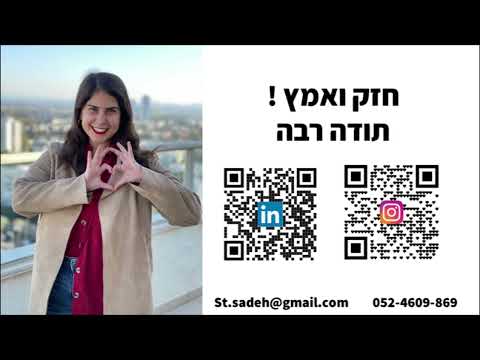 טיזר- הרצאת לחזק את החוזקות
