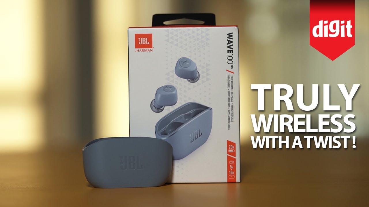 Наушники JBL Wave 100TWS, серебристый