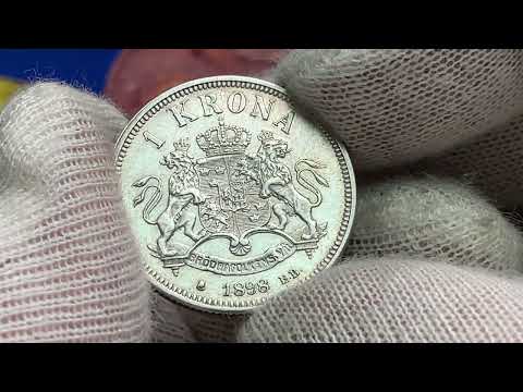 Rengjort mynt med sk hairlines och vad du bör tänka på  - jag förklarar!