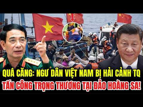 🔴[TRỰC TIẾP] QUÁ CĂNG: NGƯ DÂN VIỆT NAM BỊ HẢI CẢNH TRUNG QUỐC TẤN CÔNG TRỌNG THƯƠNG TẠI HOÀNG SA!