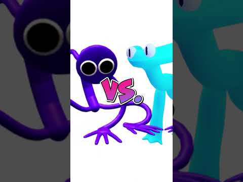 PURPLE vs. RAINBOW FRIENDS 🤔💭 || #rainbowfriends #roblox #robloxedit #shorts #meme #viral #fyp