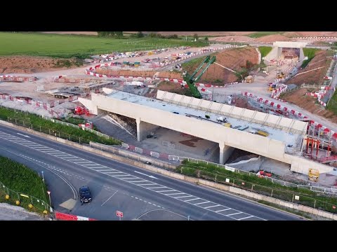 2024-05-18 A429 Kenilworth Road Overbridge