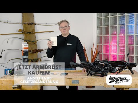 Armbrust kaufen NOCH ab 18 Jahren - BOGENSPORT BEIER