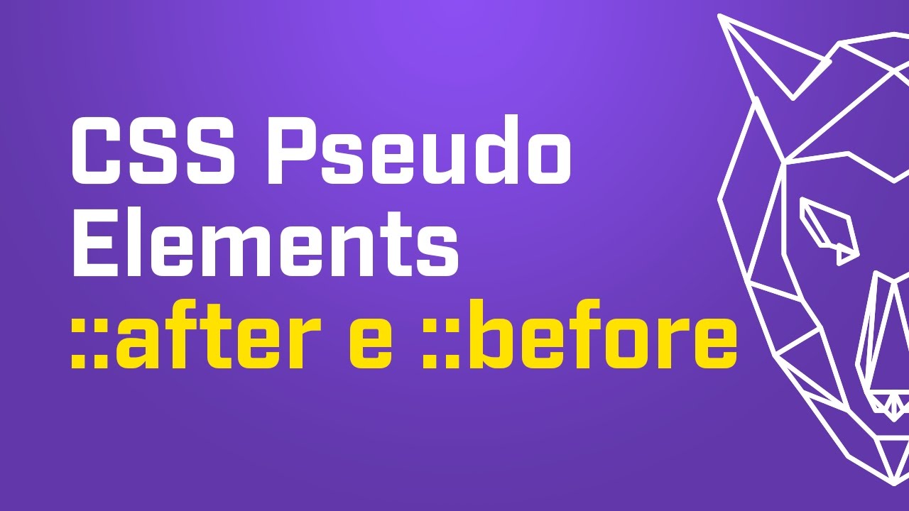Como utilizar os Pseudo-elements ::after e ::before do CSS