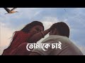 Tomake chai | lyrics video | gangster Bengali song|Arijit Singh|