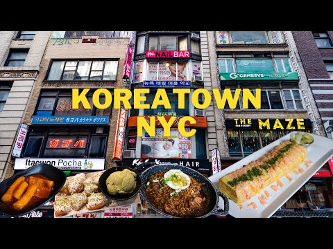 Exploring and Eating in Koreatown NYC. Amazing...