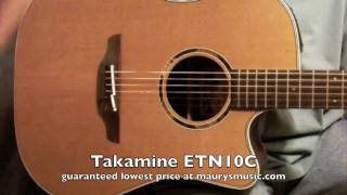 Video thumbnail for Takamine ETN10C by Maury's Music