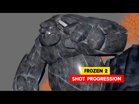 Frozen 2 | Earth Giants Shot Progression | Animation Breakdowns | 3D Animation Internships