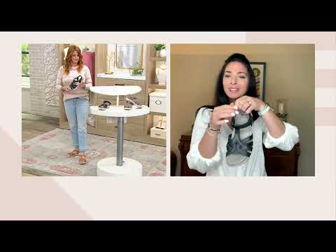 Earth Origins Suede Adjustable Sport Sandal - Siana on QVC